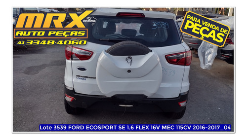 Sucata Ford Ecosport Se 1.6 Flex 16v Mec 115cv 2017 Peças