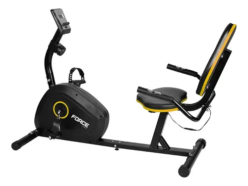 Bicicleta Fija Reclinada Inteligente Gadnic Magnetica 8 Niveles Soporta 120kg Monitor LCD Bt Compatible Zwift Kinomap Sensor Pulso Largo 143cm Alto 96cm Certificacion EN957