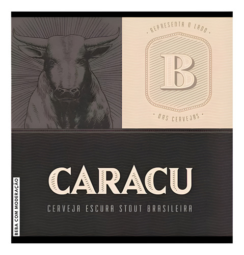 Cerveja Caracu - Stout Brasileira - 72 Latas Com 350ml - Kit