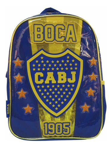Imagen 1 de 2 de Mochila De Espalda Boca Juniors Bo062 Licencia Orig.12''