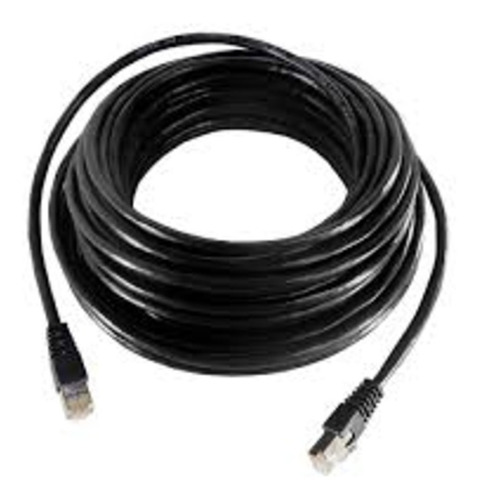 Cable Utp Cat5e 50m  Exterior Ponchado Listo Para Usar