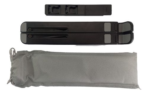 Suporte Base De Notebook Articulado Dobrável Ergonomico Abs