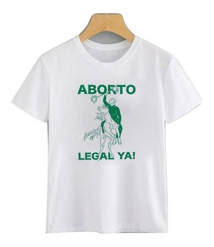 Polera Aborto Legal Feminista Libre Marcha 8m Mujer Libre