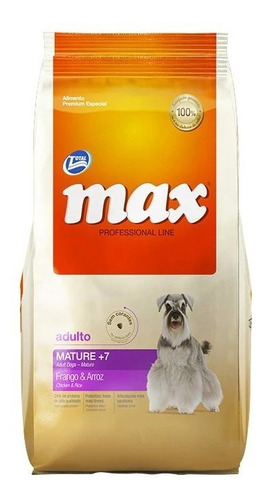 Max Mature Perro Adulto Senior + 7 Años 15 Kg Con Regalos