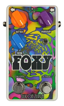 Pedal Fuzz- Foxy- Silicon Zuppa -fosforescente Para Guitarra