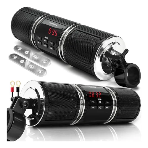 Altavoces Estéreo Bluetooth Impermeables Para Motocicleta