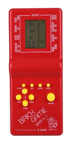 Consola De Juegos Tetris ! Game 9999 In 1 Clasicos!!!