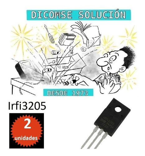 Transistor Irfi3205 X 2 Unidades
