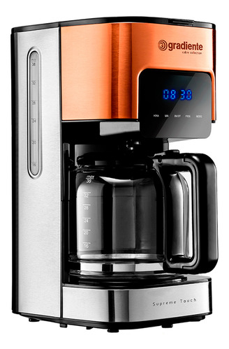 Kit Cozinha Liquidificador + Mixer E Cafeteira Gradiente Cor Cobre 220v