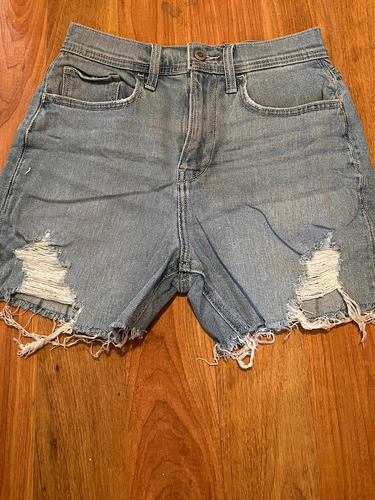 Padrisimo Short Hollister Ultra High Rise Dad 1 Original!!