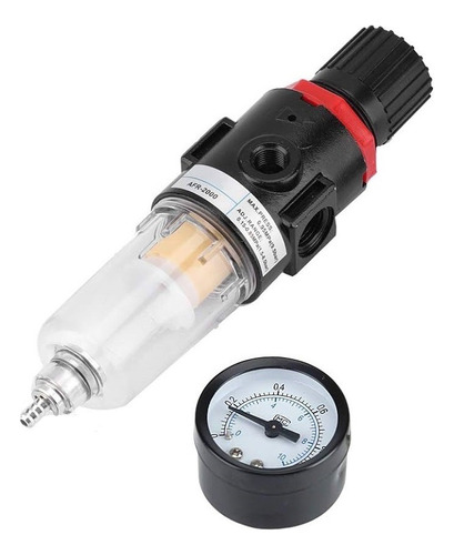 Filtro Y Regulador De Aire Para Compresor Entrada 1/4 Npt