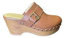 Comprar Zuecos Michael Kors Rye De Bloque Con Estoperoles 40f3rymp1l