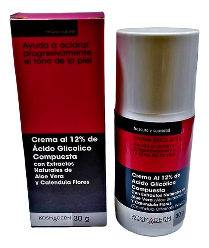 Crema Acido Glicolico 12% 30g - L a $71000