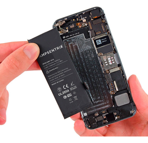 Cambio Bateria Ampsentrix Para iPhone 5s Colocacion