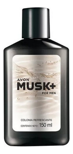 Avon Musk + For Men Colonia Refrescante Frasco 150 Ml. 