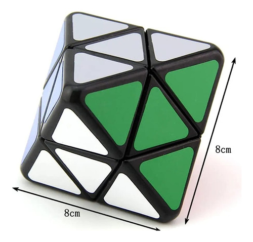 Cubo Lan Lan Skewb Diamond Nuevo Base Negra
