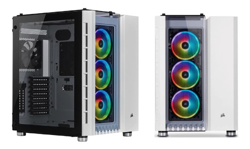 Case Corsair Crystal 680x Rgb White Airflow Tempered Glass 