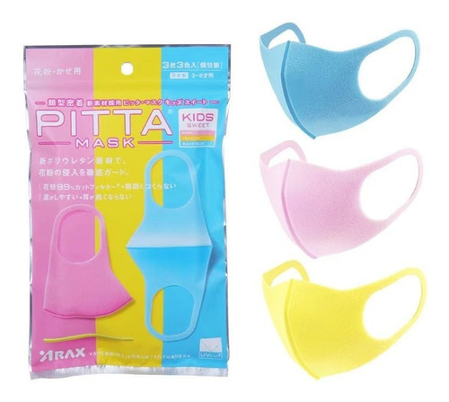 Pitta Mask  Paquete X 3 Uni