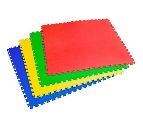 Alfombra Piso Goma Eva, Set 4 Unidades 60 Cm X 60 Cm