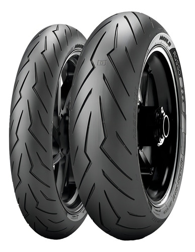 Llantas Pirelli 240/45zr-17 + 120/70zr-17 Diablo Rosso 3 Tl