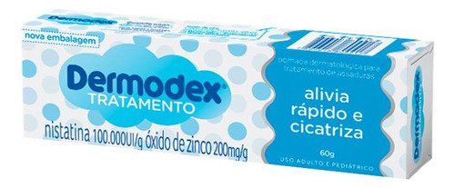 Pomada de Tratamento de Assaduras Dermodex Caixa 60g