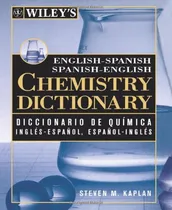 Comprar Libro Wiley S English-spanish Spanish-english Chemistry Dict