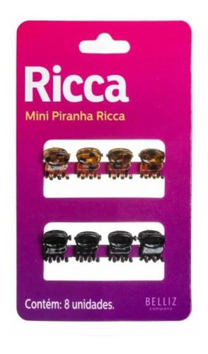 Ricca Clássica Piranha Mini Com 8un