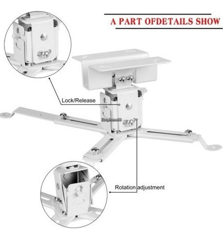 Proyector De Pared Gt; Soporte De Techo De Inclinación Lcd
