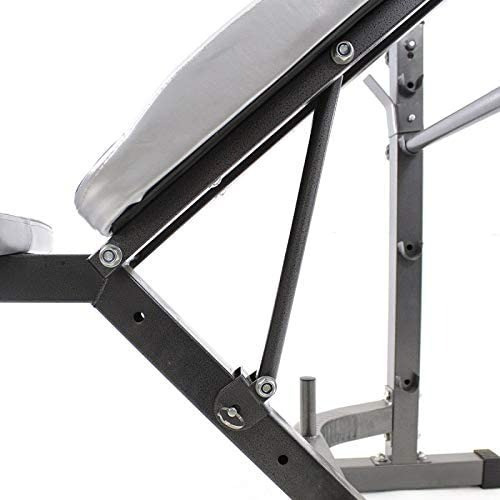 Mini Gimnasio Banca Multifuncional + Rack (soporte 250kg)