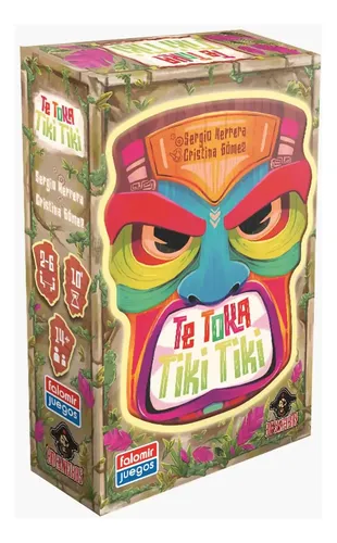 Te Toka Tiki Tiki - Jogo de Cartas para Amigos e Família, 2 a 6 jogadores, +14 anos, partidas de 20 minutos - Bucaneiros Jogos