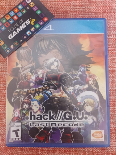 Dot Hack G.u Last Recode Ps4 Mídia Física Usado .hack//g.u. (Usado)