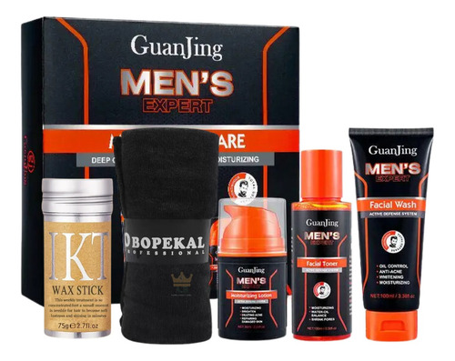 Kit Cuidado De La Piel Para Hombres Hidratación 