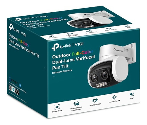 Camara Ip Poe 4mp Ptz Exterior Tp-link C540v Color Blanco