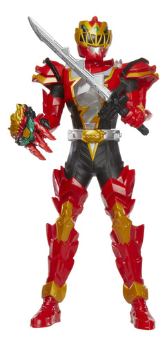 Power Rangers Dino Fury Spiral Strike Red Ranger, Figuras De