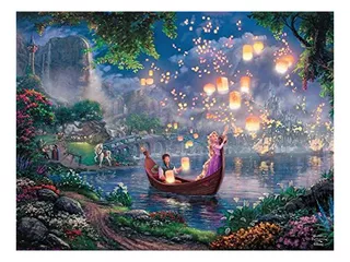 750 Piezas Thomas Kinkade - Disney Dreams, Tangled Star...