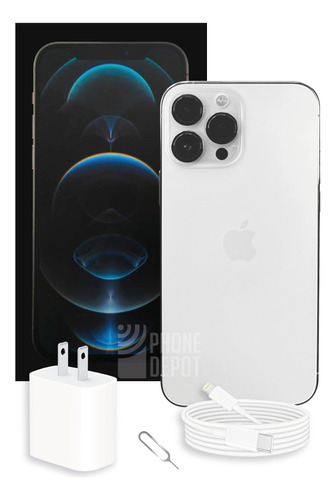 Apple iPhone 12 Pro Max 256 Gb Plata Detalle (Reacondicionado)