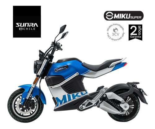 Imagen 2 de 9 de Moto Eléctrica Sunra Miku Super Nueva Chile