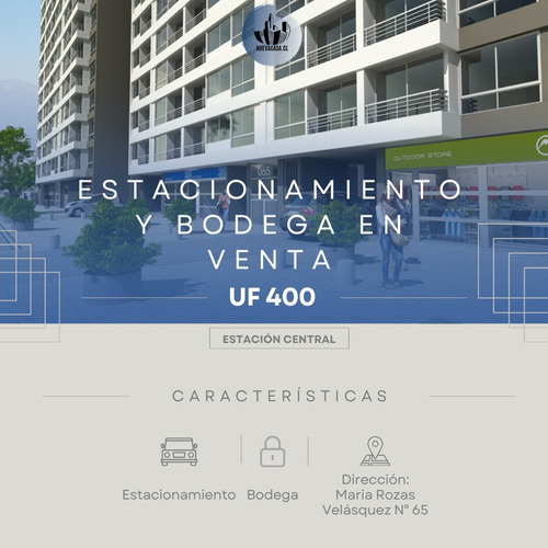 Estacionamiento Y Bodega Venta - Maria Rozas Velasquez 65 