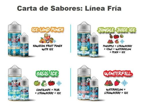 Imagen 5 de 5 de Esencias Mr Crab Eliquid Vape 100ml