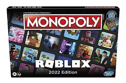 Banco Imobiliário De Jogos Da Hasbro Roblox 2022 Edição Mono