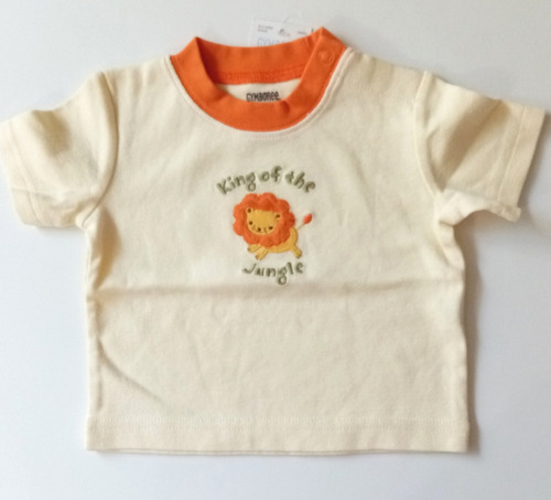 Camiseta Bebé 0 - 3 Meses Gymboree Original León 