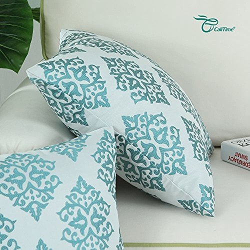 Calitime Juego De 2 Fundas De Cojín Para El Sofá O Decoració
