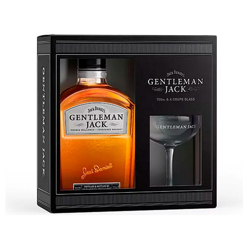 Whisky Jack Daniels Gentleman 750cc + 1 Vaso Ub