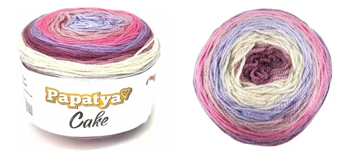 comprar Lana Papatya Cake 100% Acriica Tejido Ovillo 150g X 540 Mt
