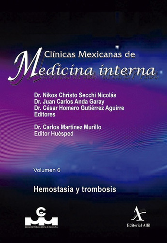 Libro Hemostasia Y Trombosis, Cmmi Vol. 6 Secchi