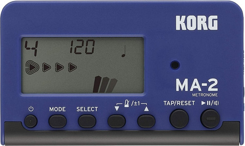 Korg Ma-2 - Metronomo Compacto Color Rojo Negro