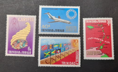 Sello Trinidad Y Tobago - Asociacion Libre Comercio Caribe