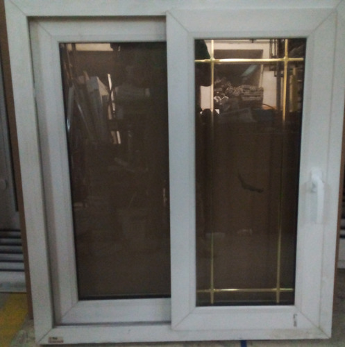 Ventana Pvc Corrediza 1.00x0.90 Doble Vidrio