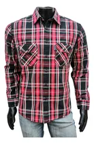 Comprar Camisa Rever Pass Talle M A Cuadros Azules Y Rojos