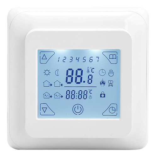 Pantalla Táctil Programable Lcd Thermostat Week
